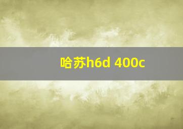 哈苏h6d 400c